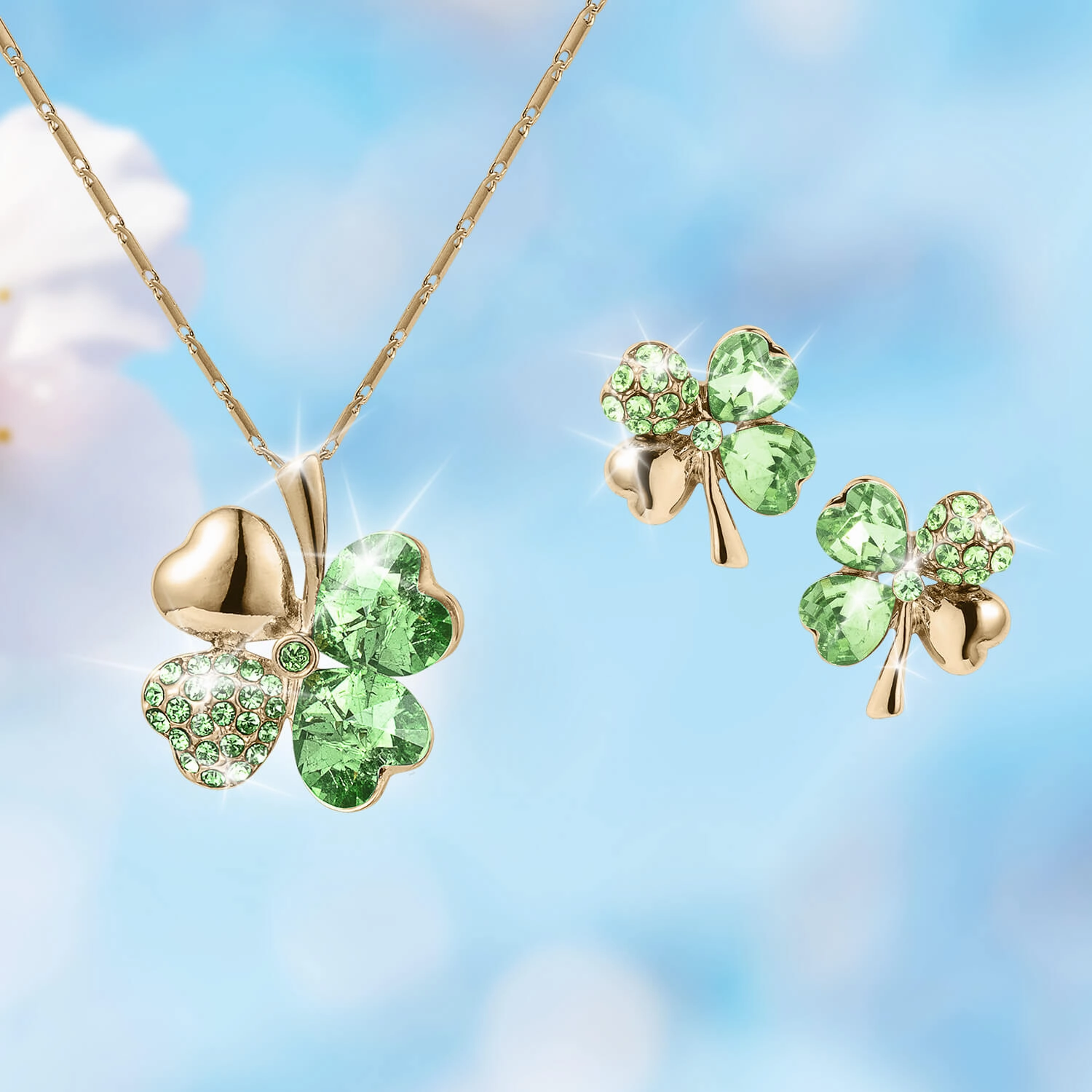 Good Luck Clover Pendant