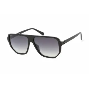 Guess Men's Sunglasses - Full Rim Shiny Black Plastic Pilot Shape Frame | GU00003 01Q Guess Sunglasses