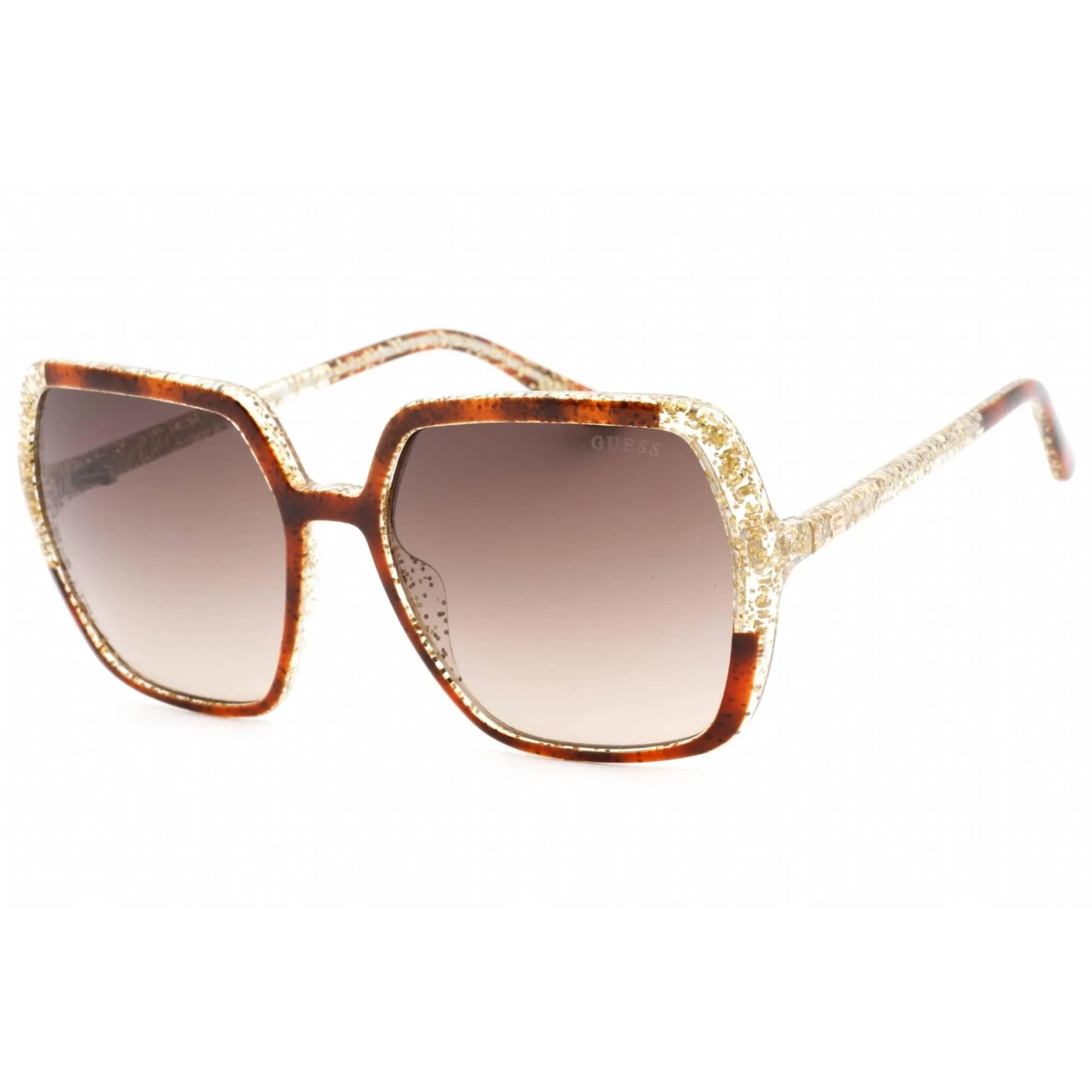 Guess Women's Sunglasses - Gradient Brown Lens Dark Havana Square Frame | GU7883 52F Guess Sunglasses