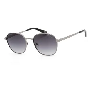 Guess Women's Sunglasses - Shiny Dark Nickeltin Metal Square Frame | GU5215 06B Guess Sunglasses