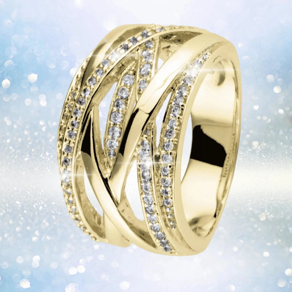 Interlace Ring Gold
