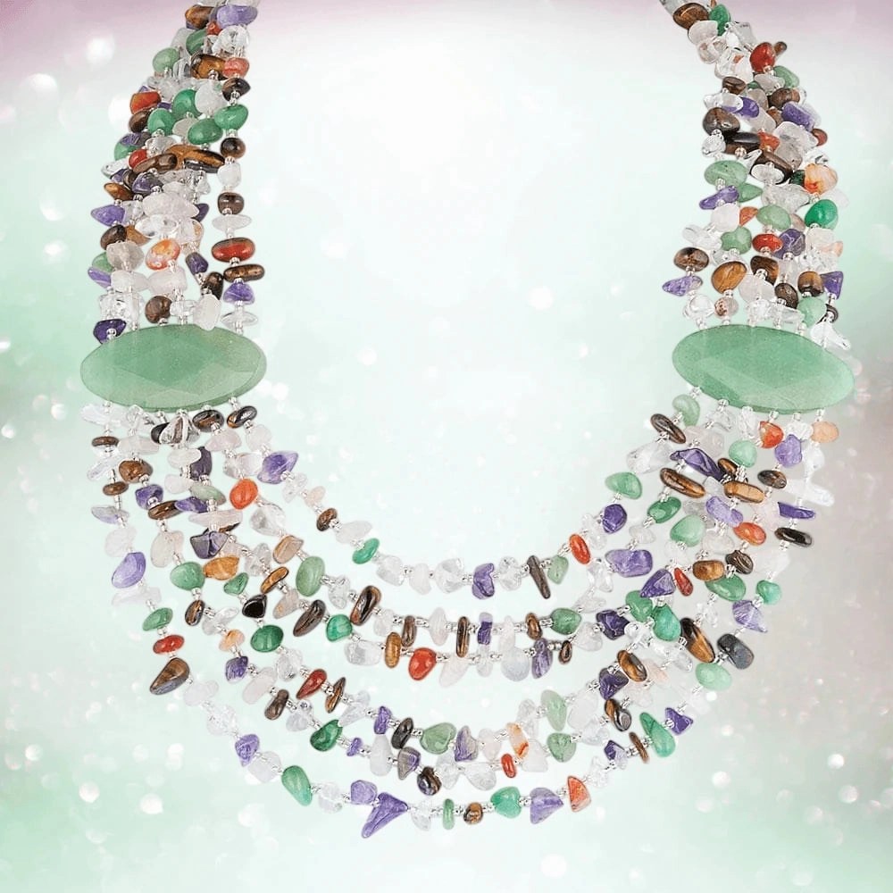 Jade Cascade Necklace