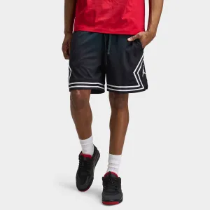 Jordan Jordan Dri-FIT Mesh Diamond Shorts Black / White - White
