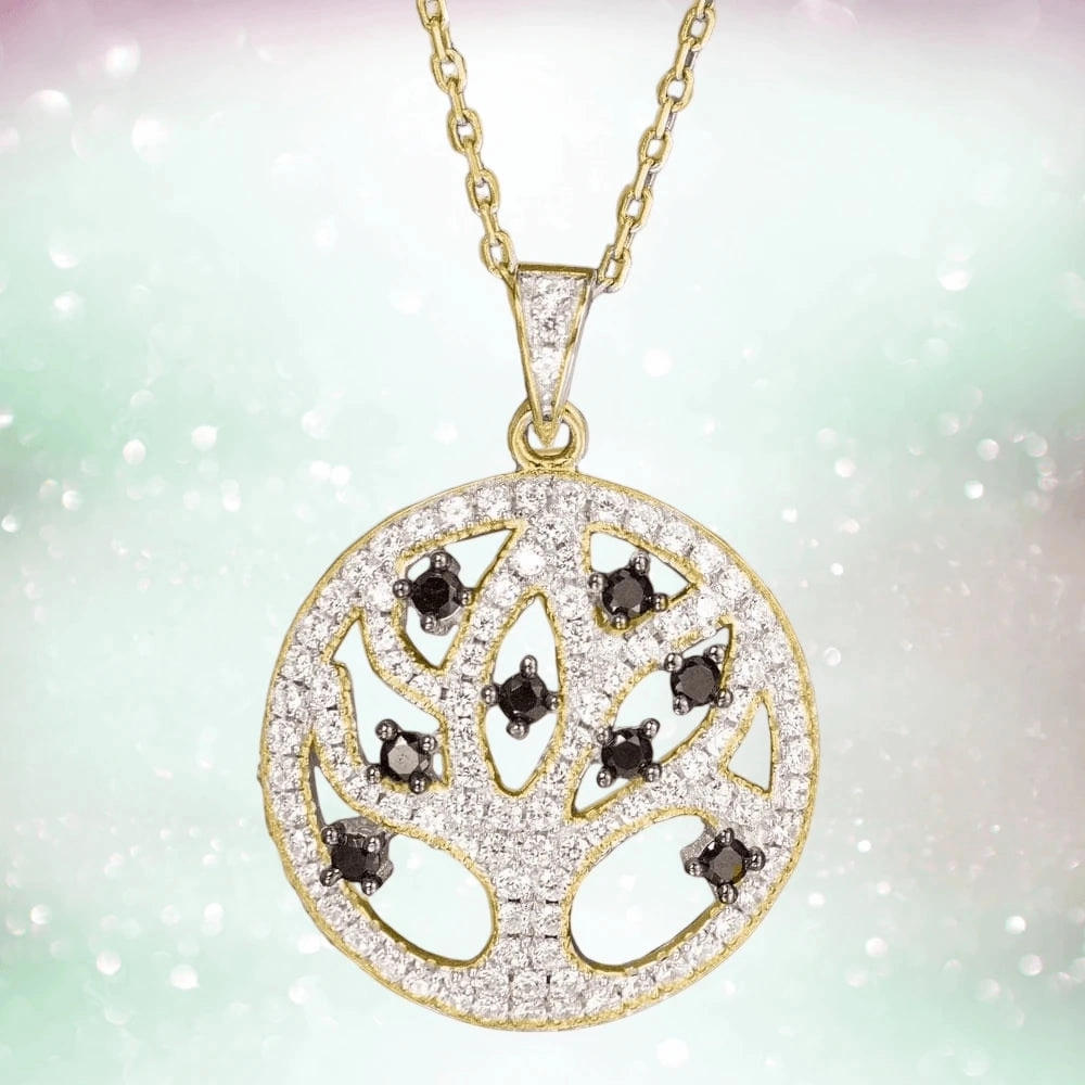 Joshua Tree Gold Pendant