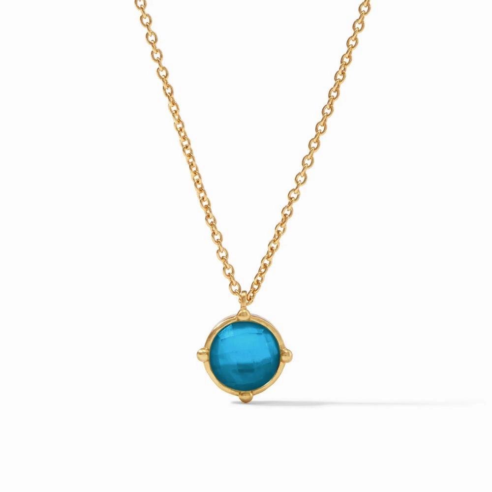 Julie Vos Honeybee Solitaire Necklace