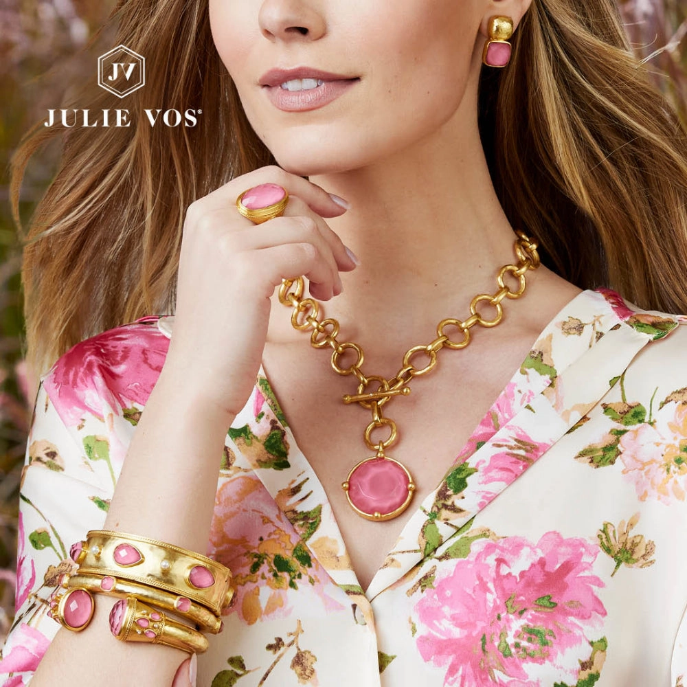 Julie Vos Honeybee Statement Necklace
