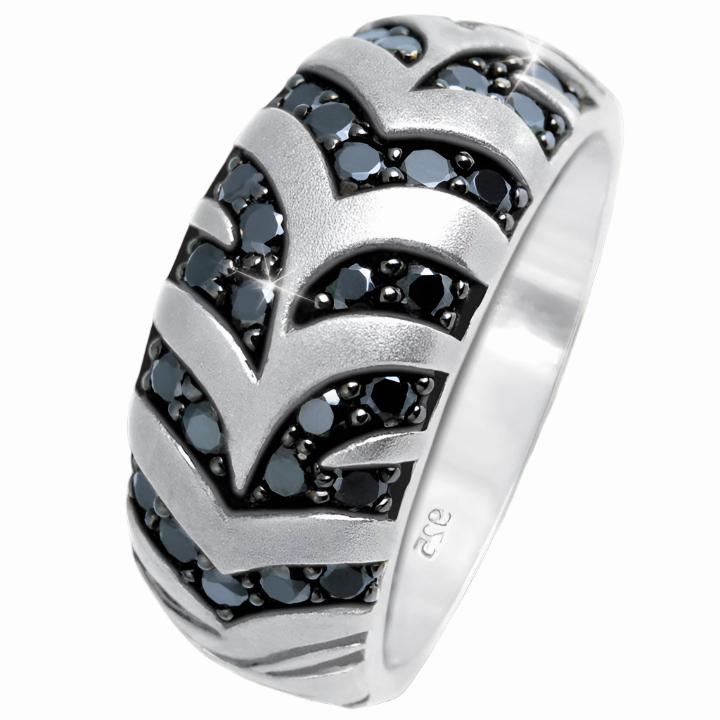 Jungle Fever Zebra Ring