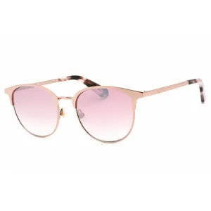 Kate Spade Unisex Sunglasses - Full Rim Pink/Havana Metal Round | JOELYNN/S 0HT8 2S Kate Spade Sunglasses