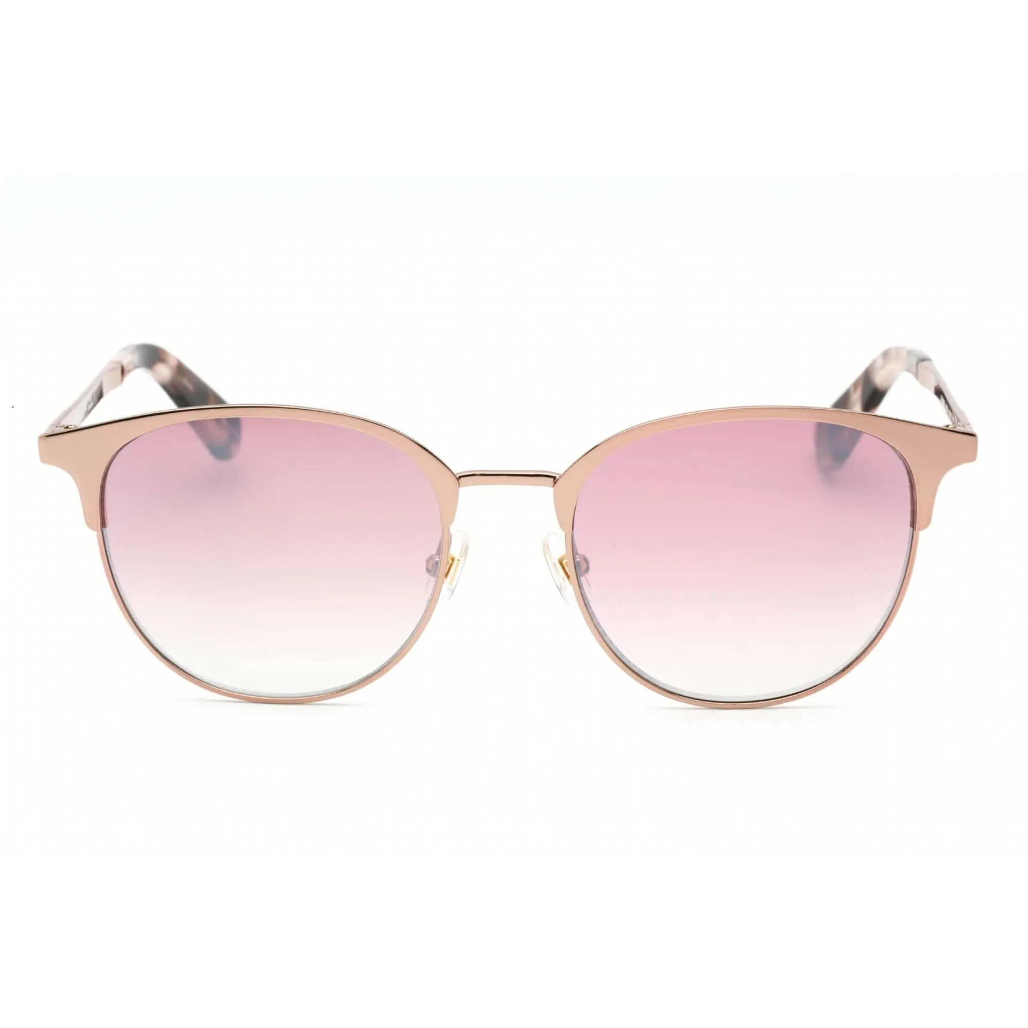 Kate Spade Unisex Sunglasses - Full Rim Pink/Havana Metal Round | JOELYNN/S 0HT8 2S Kate Spade Sunglasses