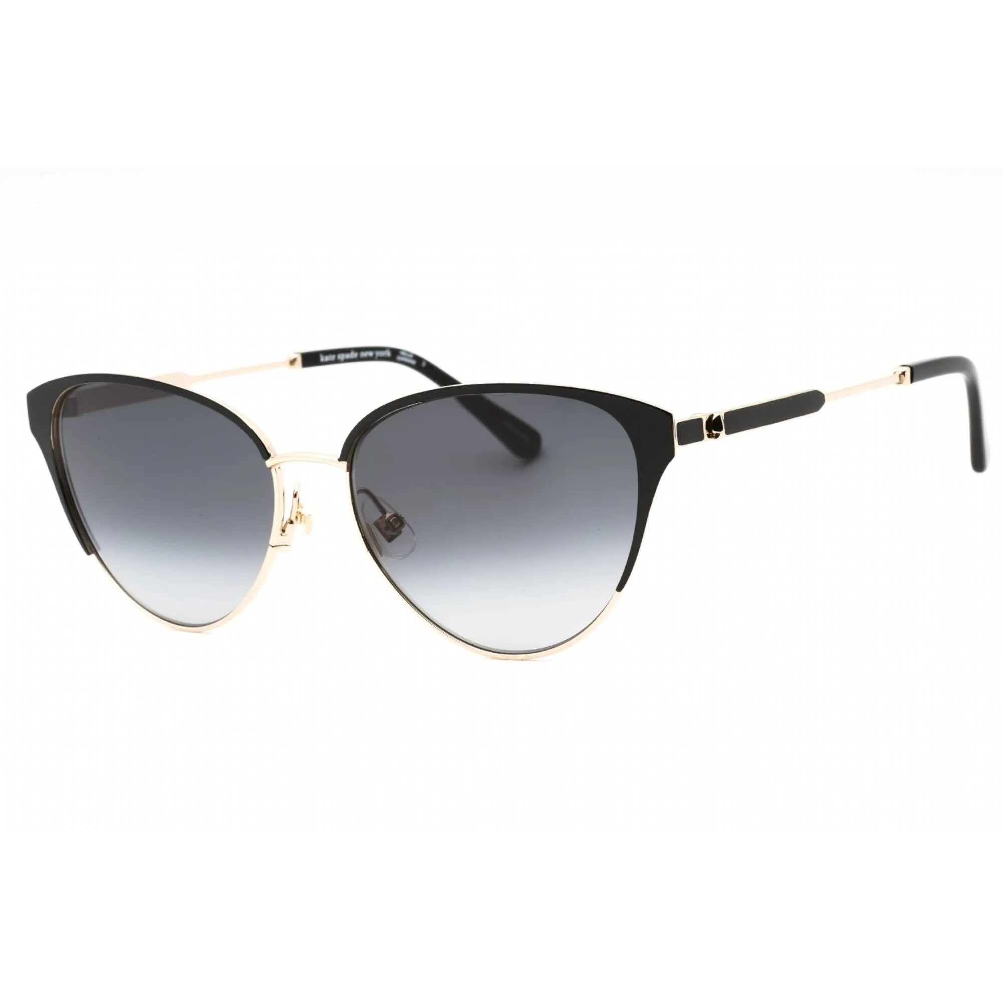 Kate Spade Women's Sunglasses - Gold Black Metal Cat Eye Frame | IANNA/G/S 0RHL 9O Kate Spade Sunglasses