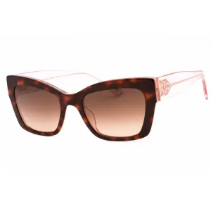 Kate Spade Women's Sunglasses - Havana Pink Plastic Cat Eye Frame | VALERIA/S 00T4 HA Kate Spade Sunglasses