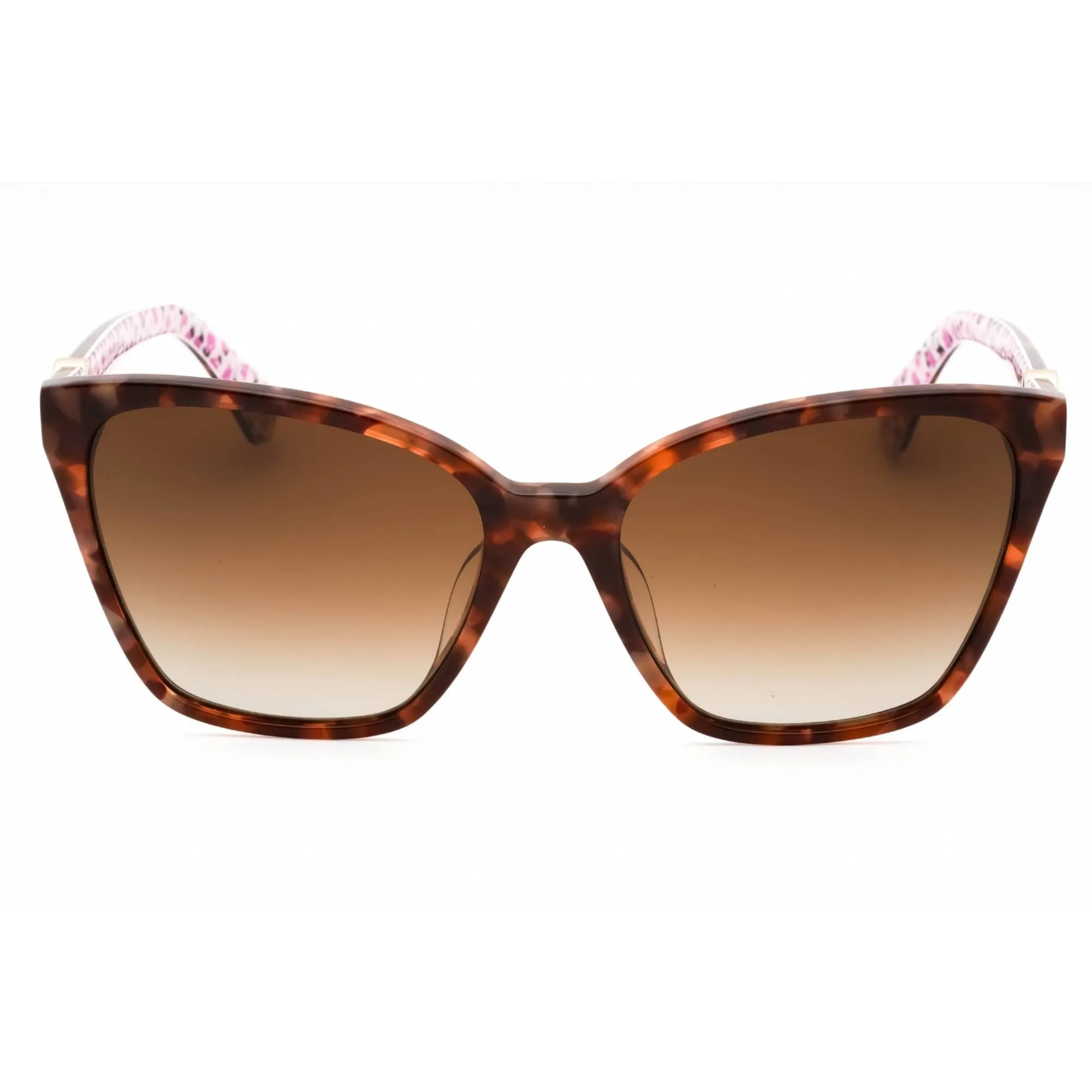 Kate Spade Women's Sunglasses - Havana Plastic Cat Eye Frame | AMIYAH/G/S 0086 LA Kate Spade Sunglasses