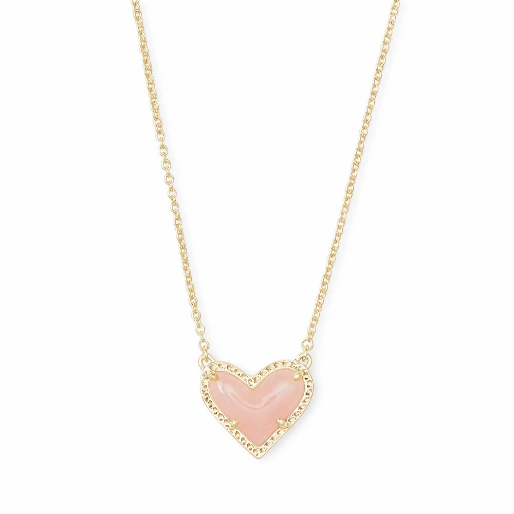 Kendra Scott Ari Heart Gold Pendant Necklace