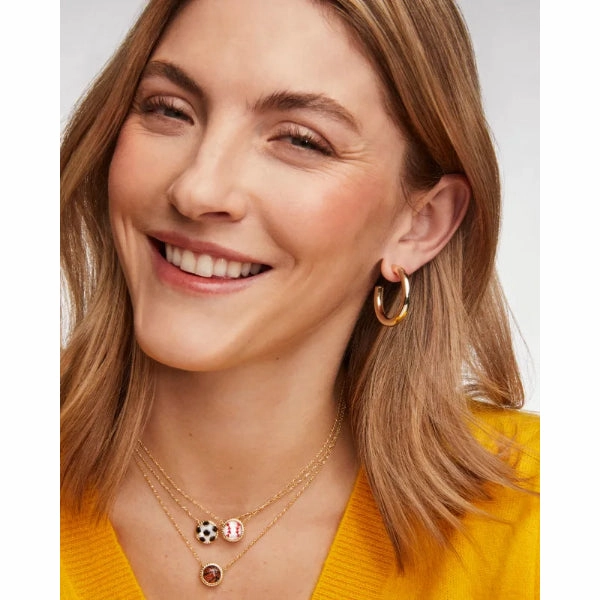 Kendra Scott Baseball Short Pendant Necklace