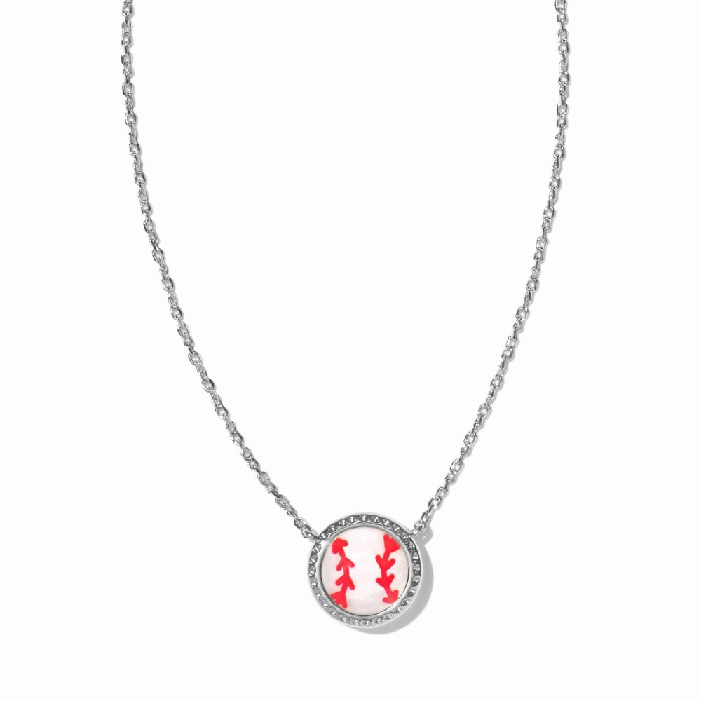 Kendra Scott Baseball Short Pendant Necklace