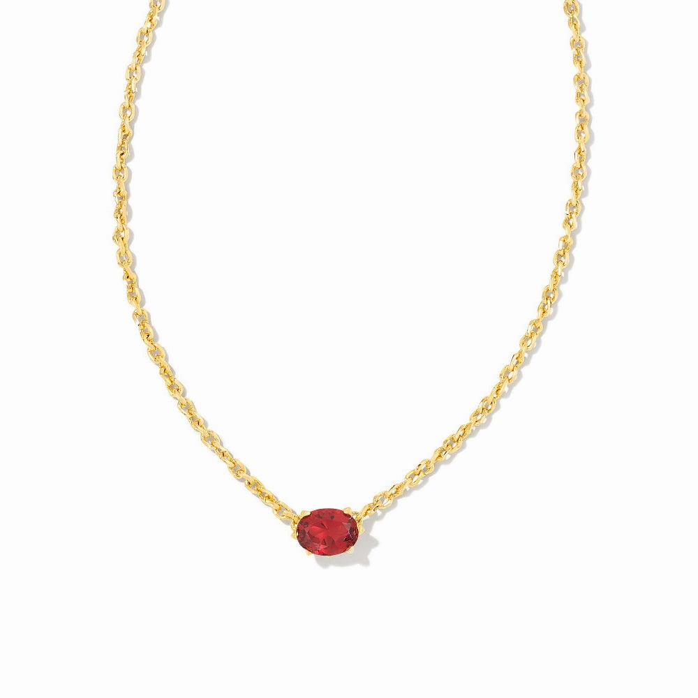 Kendra Scott Cailin Gold Crystal Pendant Necklace
