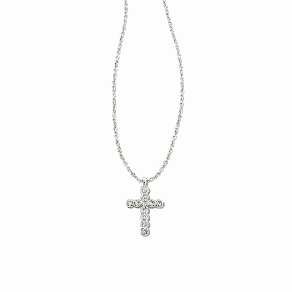 Kendra Scott Cross Crystal Pendant Necklace