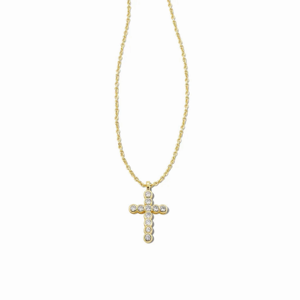 Kendra Scott Cross Crystal Pendant Necklace