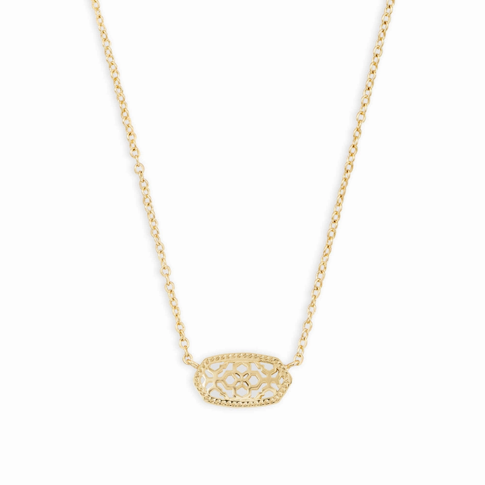 Kendra Scott Elisa Filigree Pendant Necklace