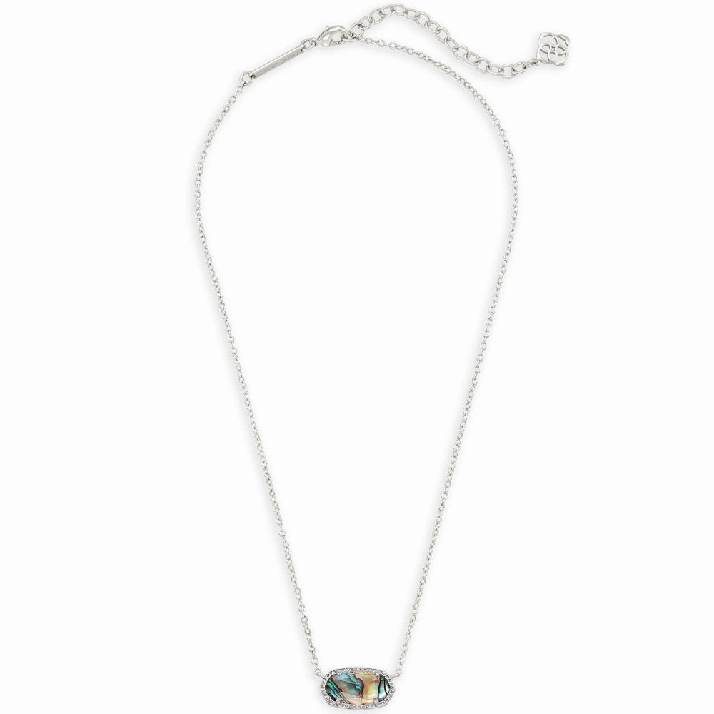 Kendra Scott Elisa Pendant Necklace in Abalone Shell