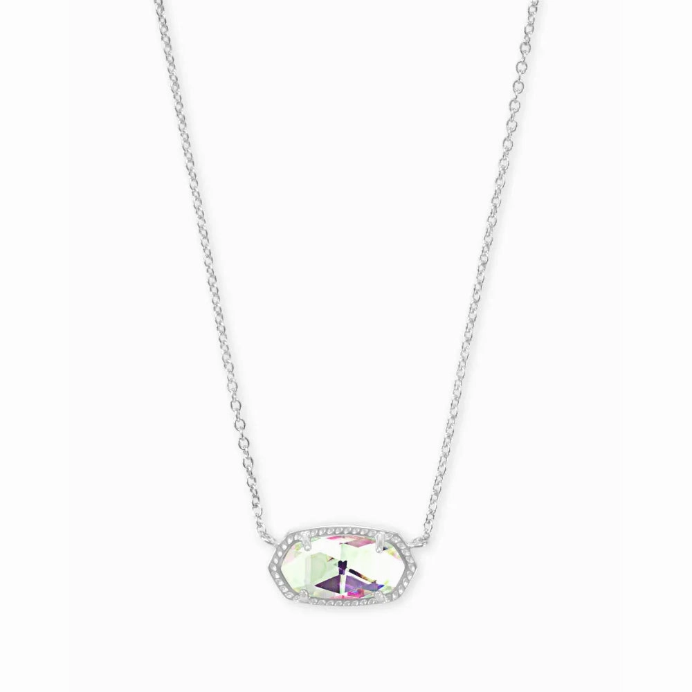 Kendra Scott Elisa Pendant Necklace in Dichroic Glass