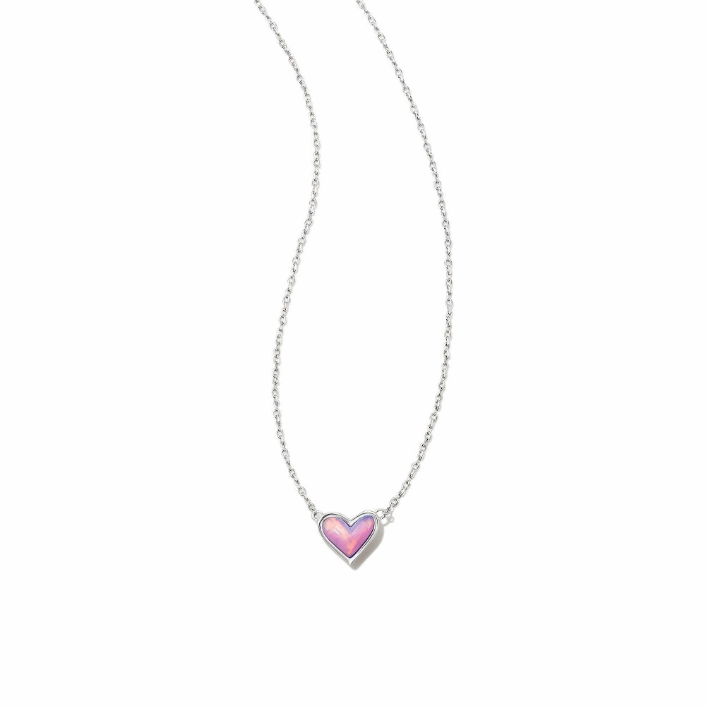 Kendra Scott Framed Ari Heart Short Pendant Necklace