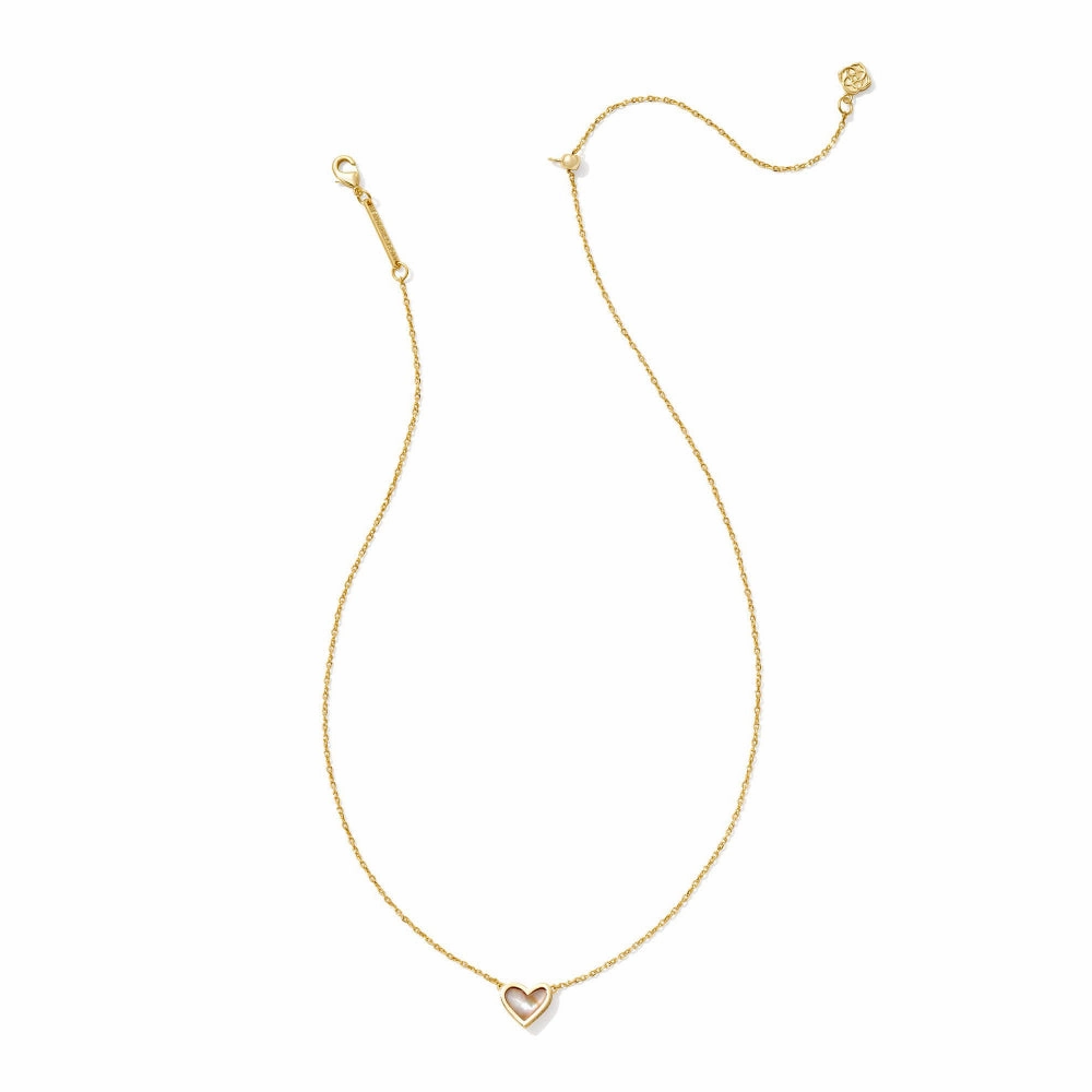Kendra Scott Framed Ari Heart Short Pendant Necklace