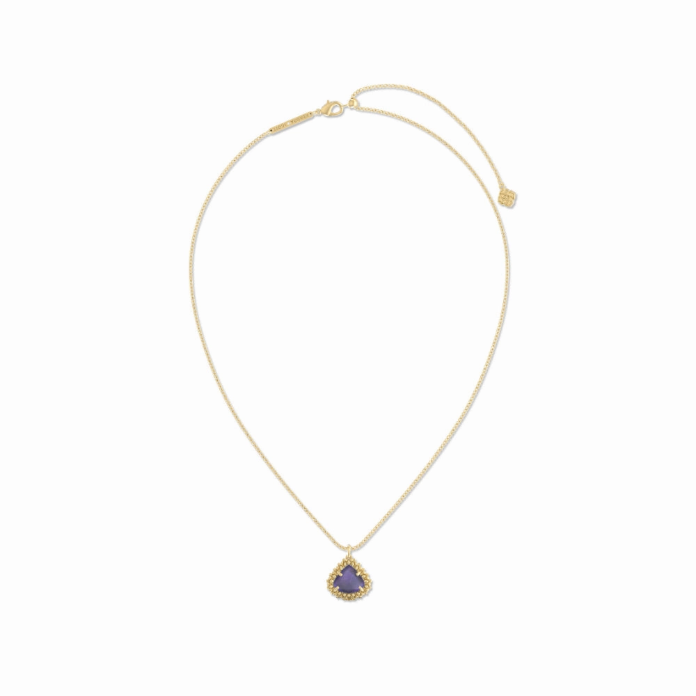 Kendra Scott Framed Kendall Gold Short Pendant Necklace