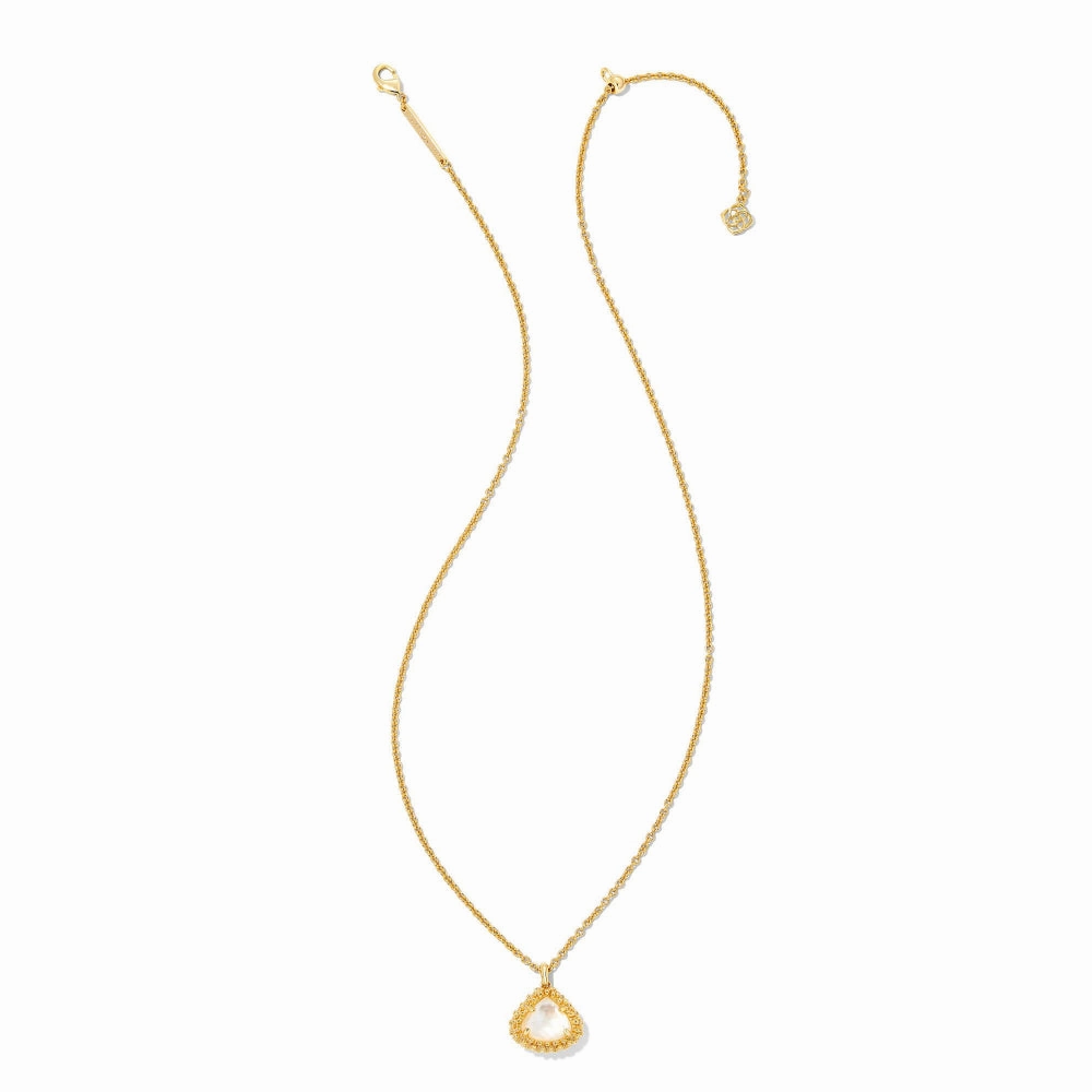 Kendra Scott Framed Kendall Gold Short Pendant Necklace