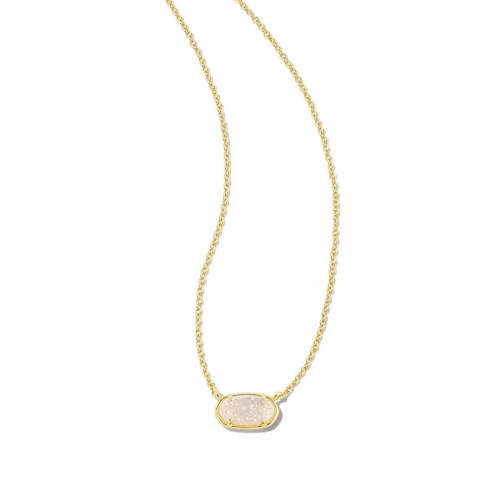 Kendra Scott Grayson Gold Short Pendant Necklace
