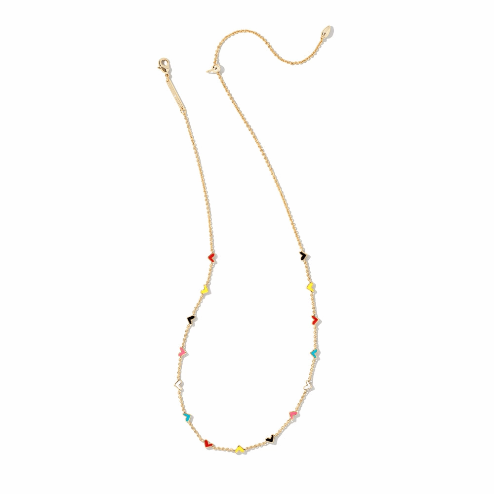 Kendra Scott Haven Strand Necklace Gold Multi Mix