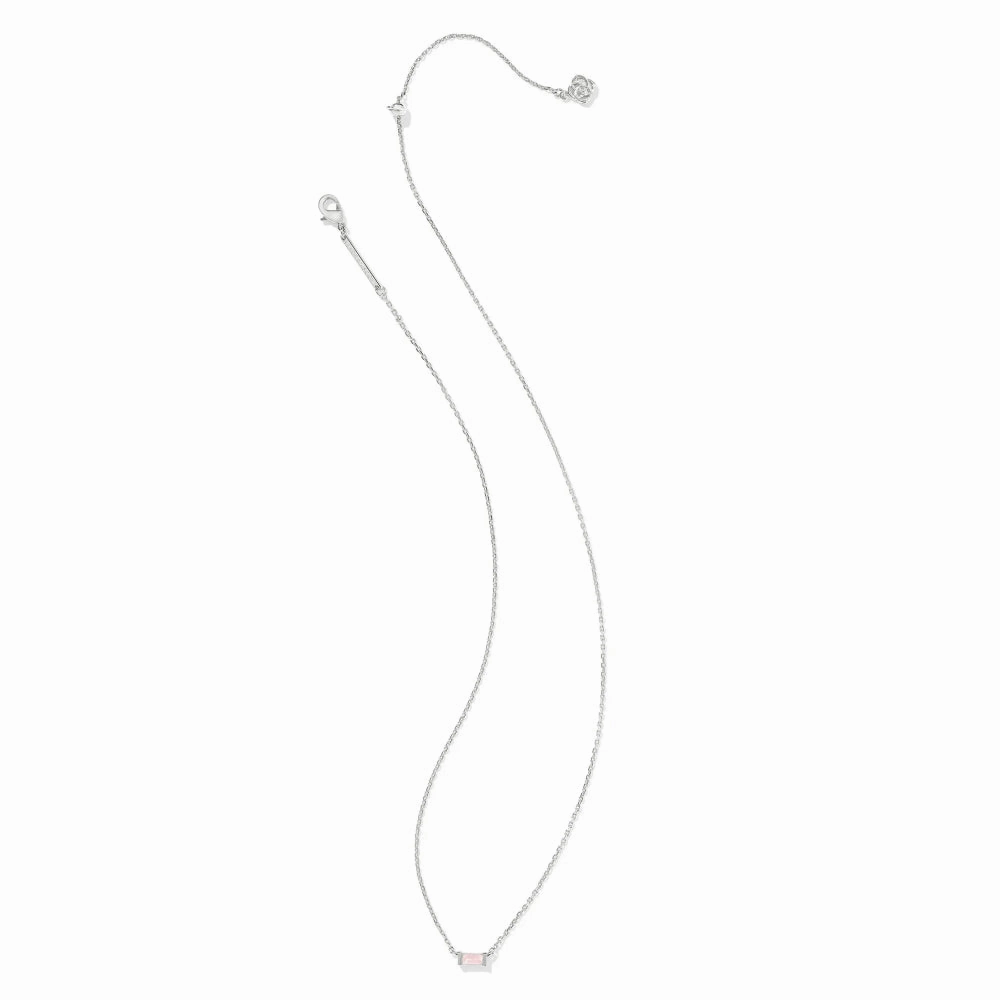 Kendra Scott Juliette Pendant Necklace in Rose Quartz