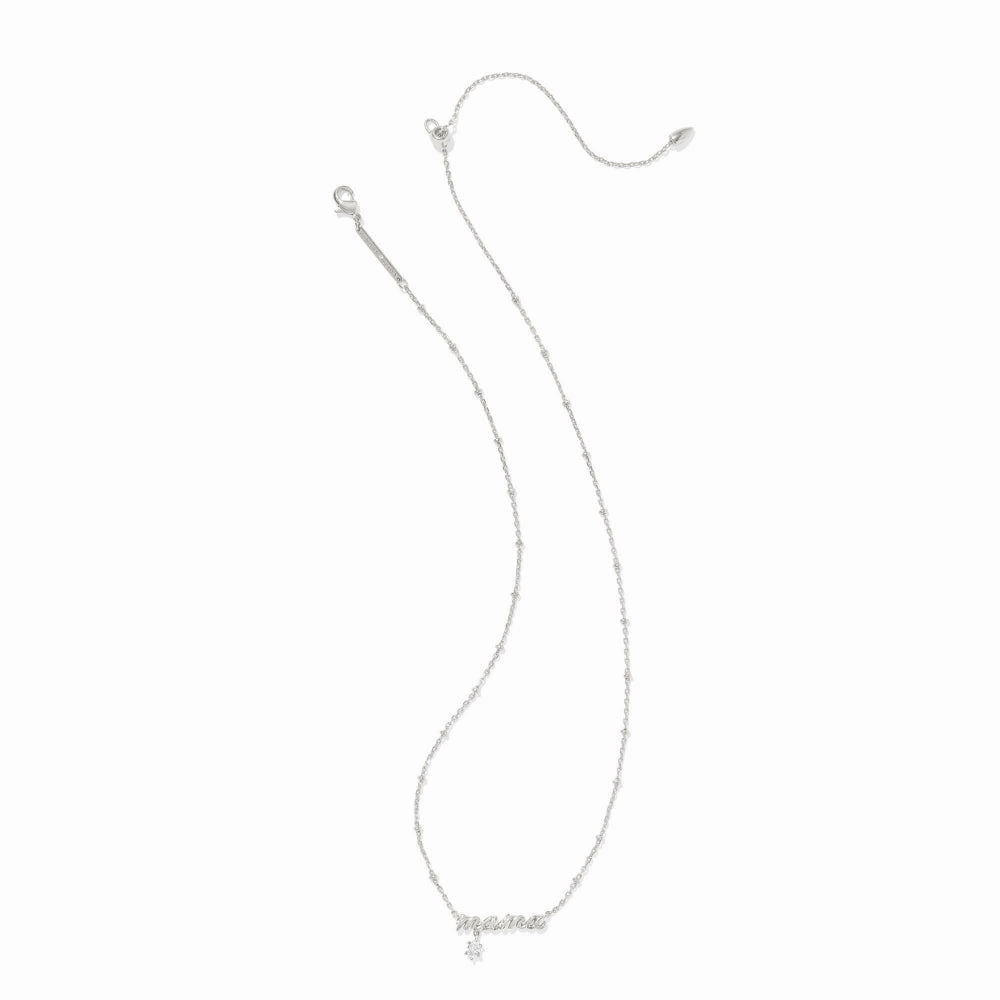 Kendra Scott Mama Crystal Short Pendant Necklace