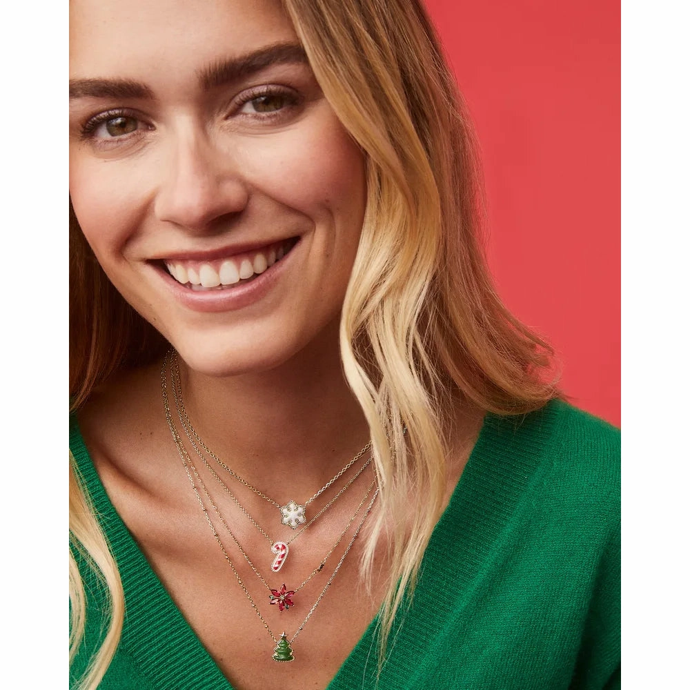 Kendra Scott Poinsettia Short Pendant Necklace