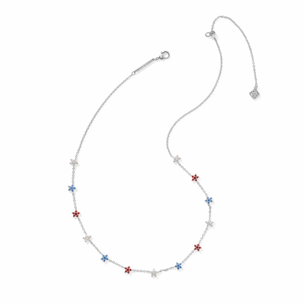 Kendra Scott Sierra Star Crystal Strand Necklace