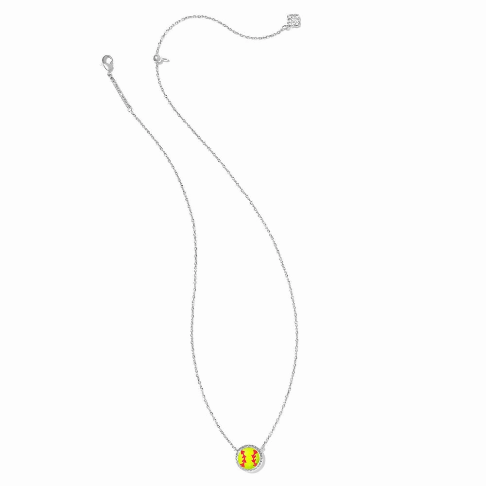 Kendra Scott Softball Short Pendant Necklace