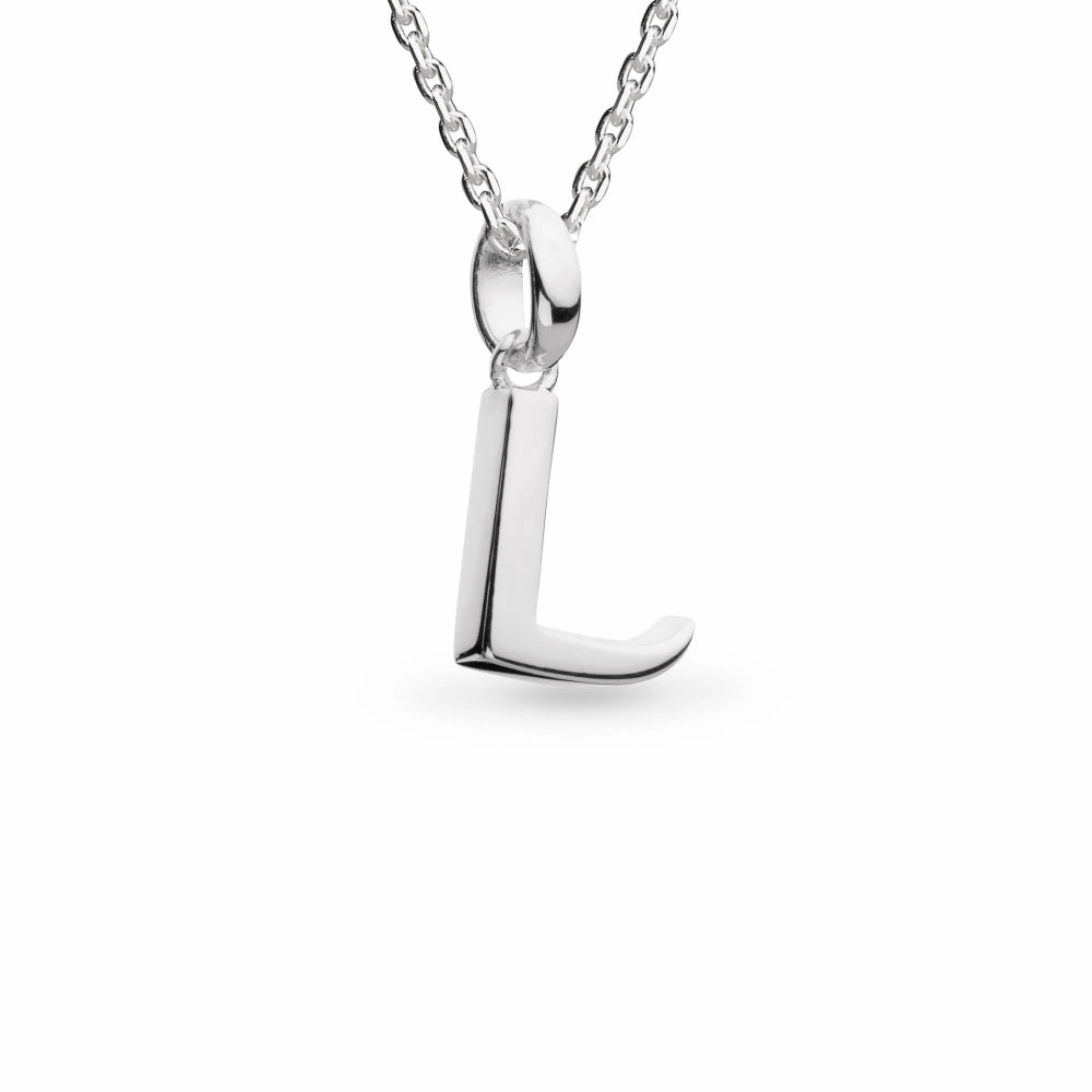 Kit Heath Signature Script Capital Initial Necklace
