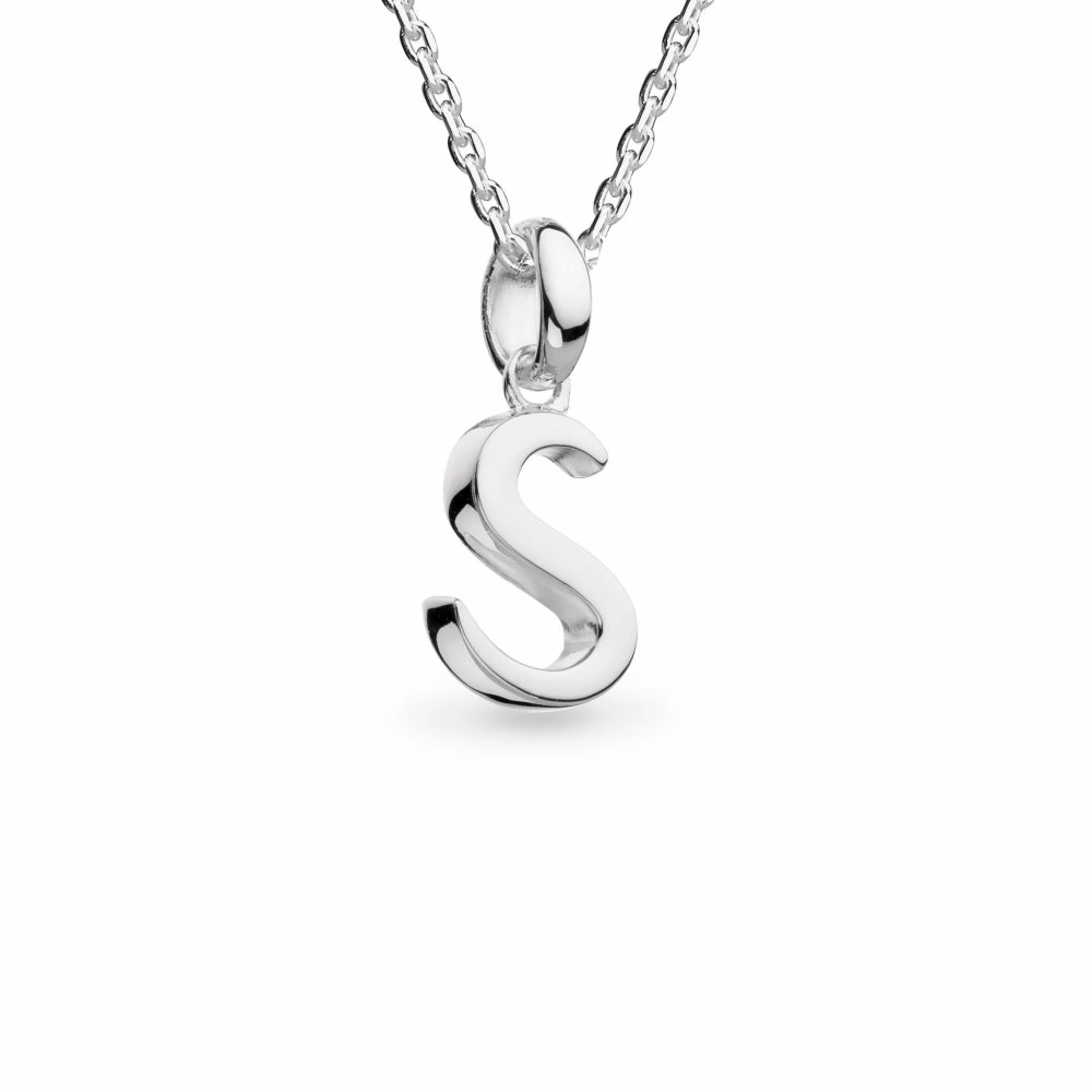 Kit Heath Signature Script Capital Initial Necklace