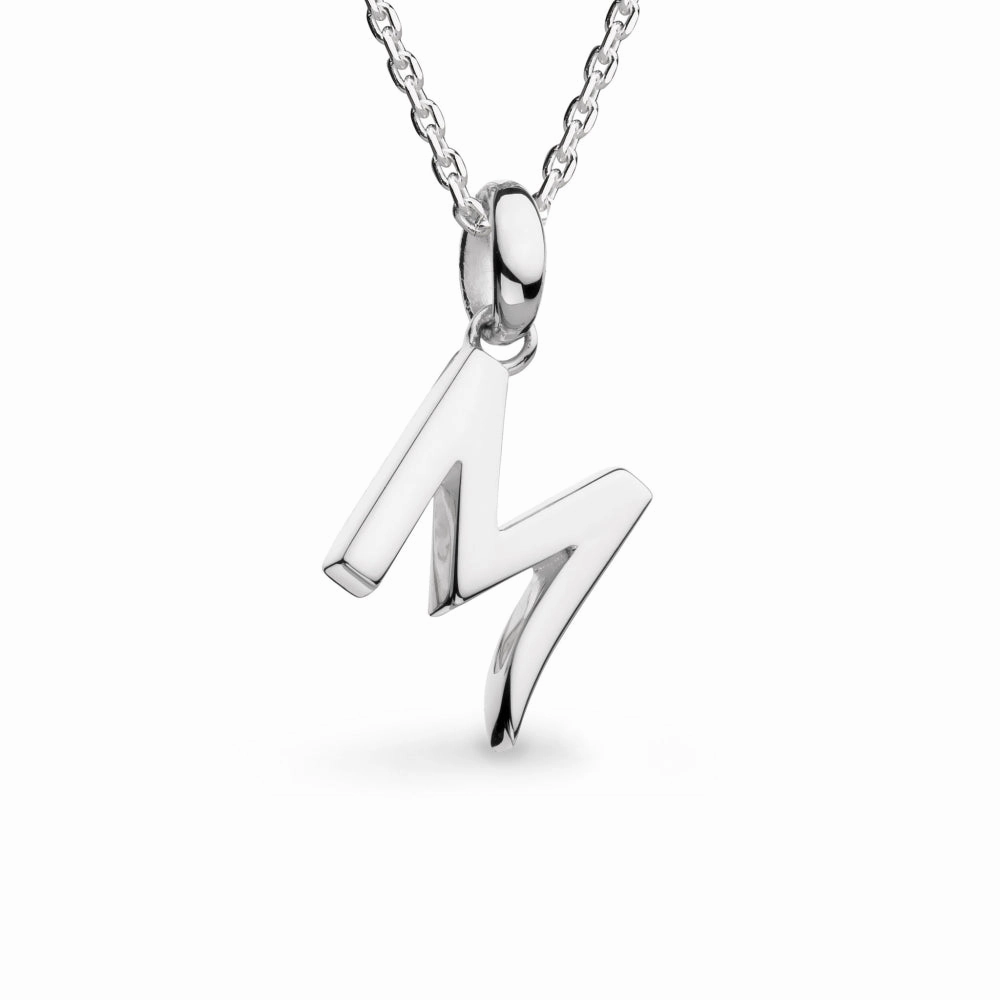 Kit Heath Signature Script Capital Initial Necklace