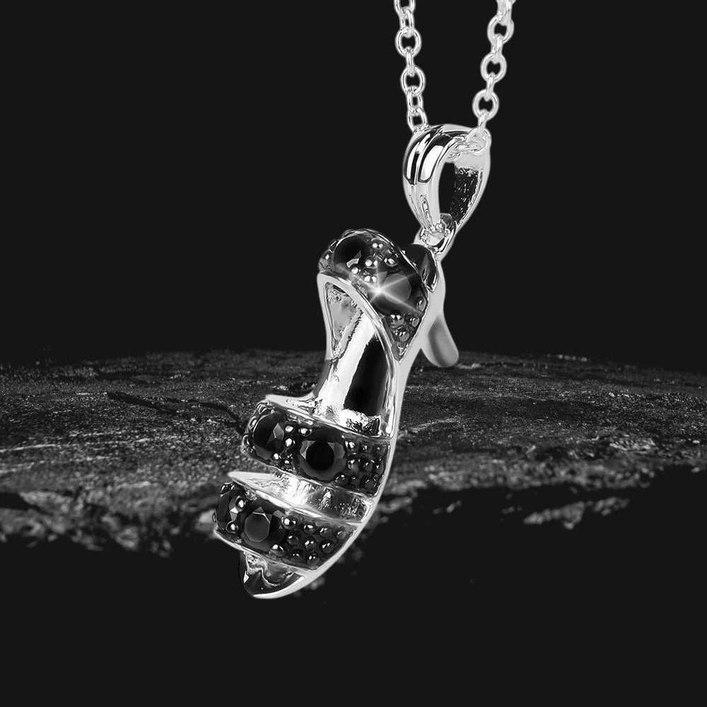 Kitten Heels Black Pendant