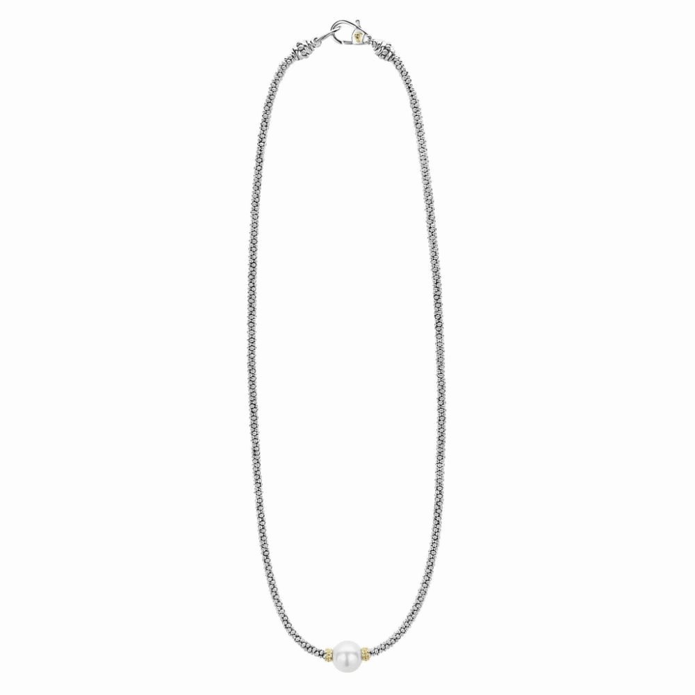 Lagos Luna Caviar Pearl Necklace