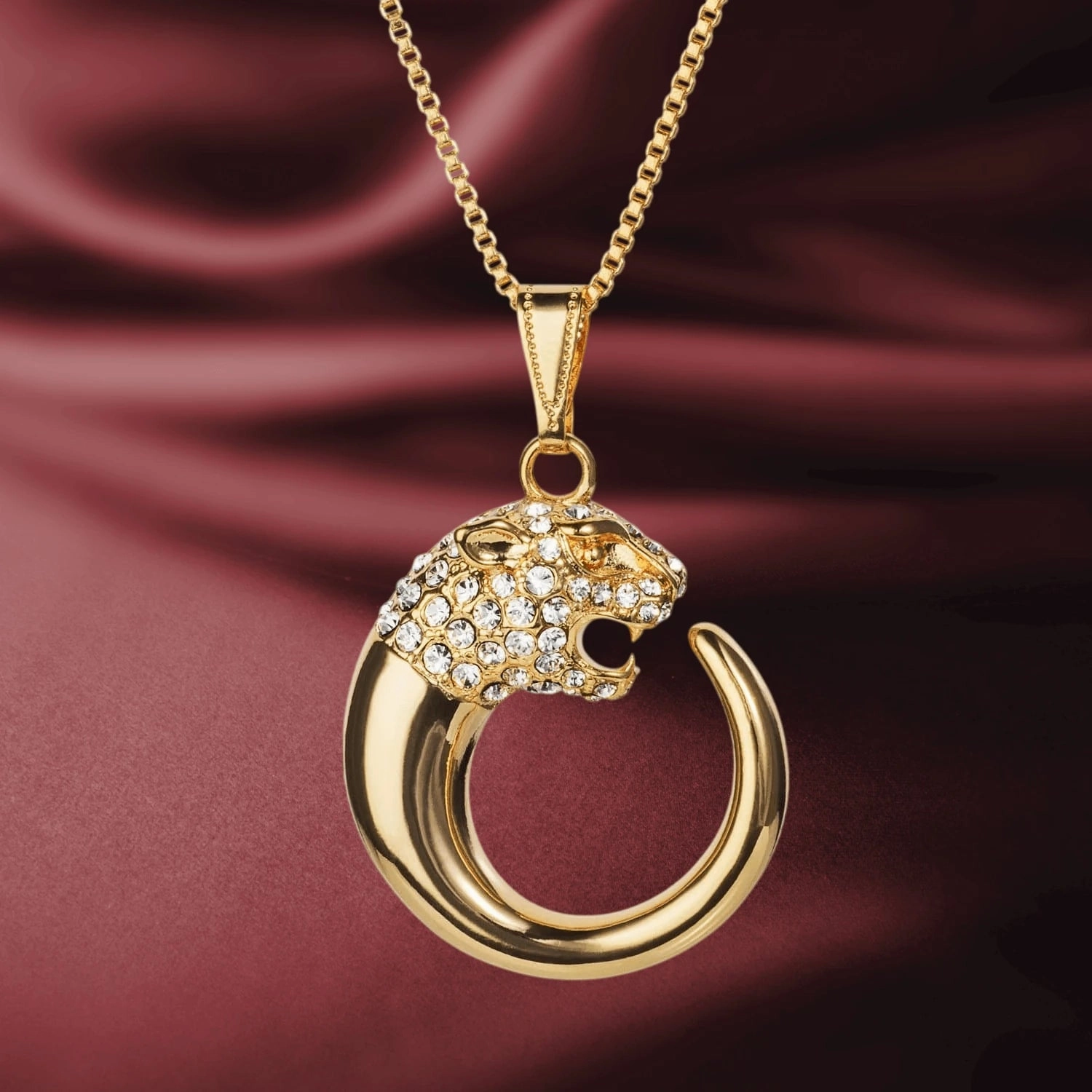 Leopardo Golden Pendant