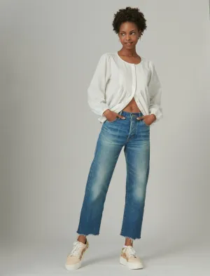 Lucky Brand 90S Loose Crop Golden Valley Lucky Brand