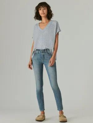 Lucky Brand Ava Skinny W Dbl Exp Btns Hanger Lane Lucky Brand