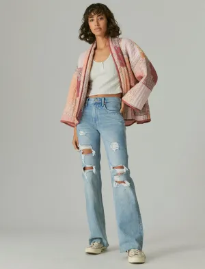 Lucky Brand Boyfriend Flare Jean Disco Dance Dest Lucky Brand