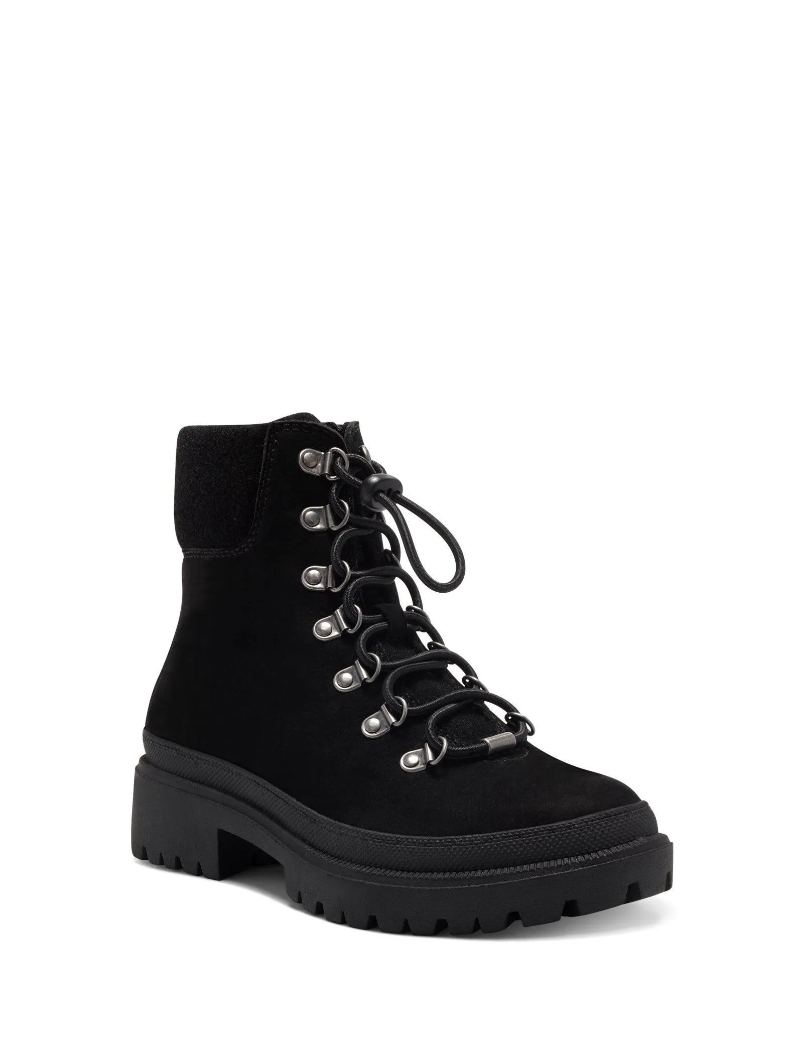 Lucky Brand Eavan Combat Boot Black Lucky Brand