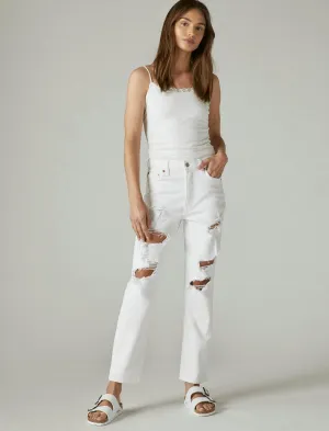Lucky Brand High Rise Drew Mom Bw Mega Dest Lucky Brand