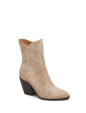 Lucky Brand Lakelon Western Boot Medium Dark Beige Lucky Brand