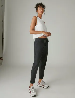 Lucky Brand Linen Jogger Washed Black Lucky Brand
