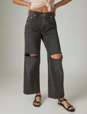 Lucky Brand Low Rise Super Wide Leg Celestial Dest Lucky Brand